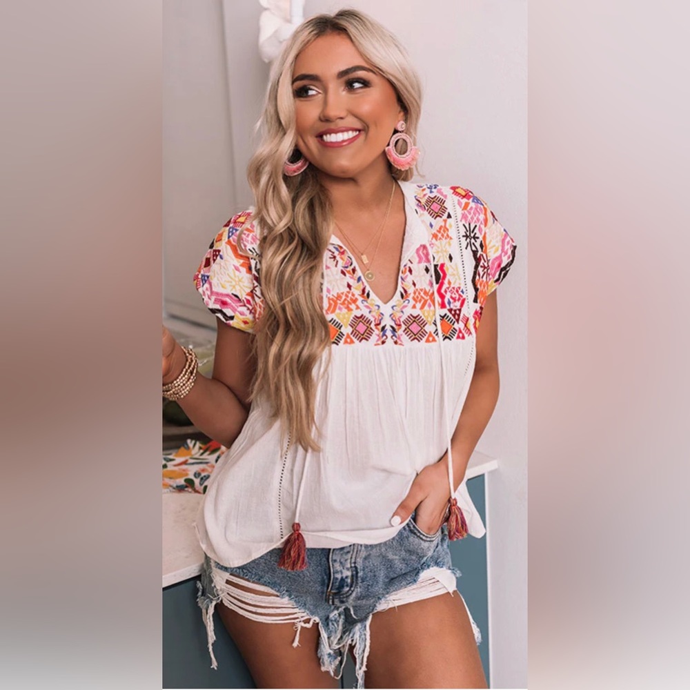 THML Embroidered Top